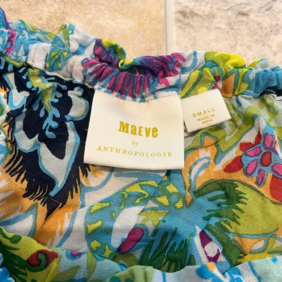 🌿 Anthropologie Maeve Off-Shoulder Top – Size S (Fits M) - Picture 7 of 9